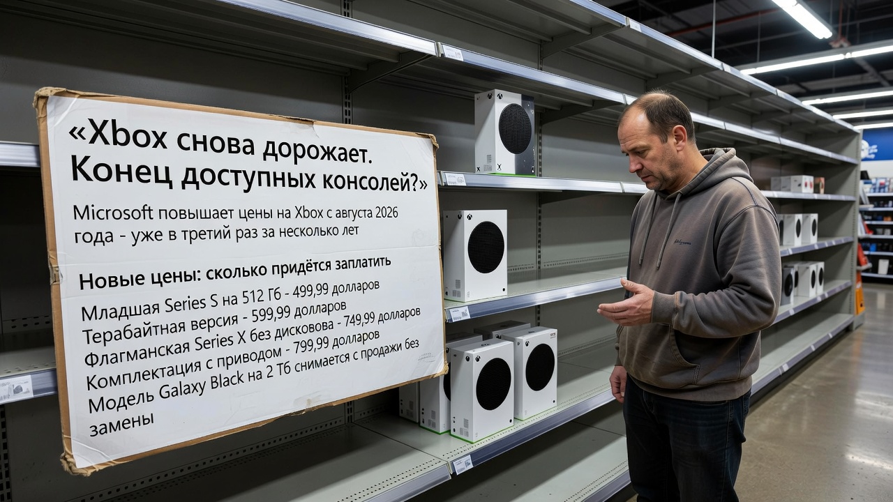 Xbox снова дорожает. Конец доступных консолей?