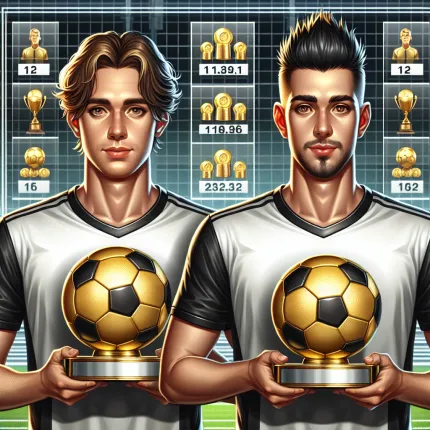 Сколько золотых мячей у Месси и Роналду?